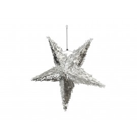Piñata Estrella Plateada 68 x 68 x 30 cm Piñata Estrella Plateada 68 x 68 x 30 cm