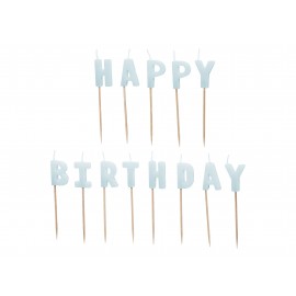 13 Velas Happy Birthday 2,5 cm 13 Velas Happy Birthday 2,5 cm
