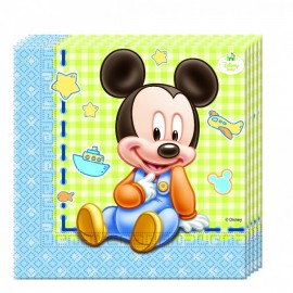 Servilletas Baby Mickey