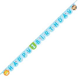Guirnalda Animalitos Primer Año Boy 2,4 m