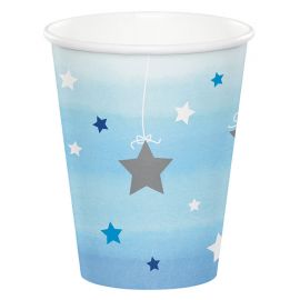 8 Vasos Un Año Niño Little Star 266 ml