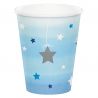 8 Vasos Un Año niño Little Star 266 ml