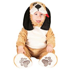 Disfraz de Perrito Bebé Marrón Claro Disfraz de Perrito Bebé Marrón Claro