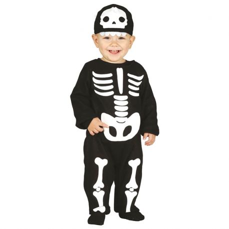 Disfraz de Esqueleto para Bebé Gracioso