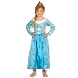 Disfraz de Princesa Congelada Niña Disfraz de Princesa Congelada Niña