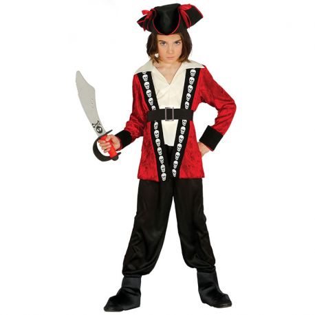Disfraz de Pirata para Niño Calavera