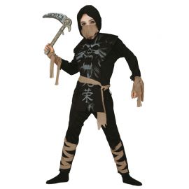 Disfraz de Ninja Oscuro para Niño Disfraz de Ninja Oscuro para Niño