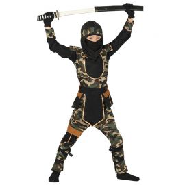 Disfraz de Ninja para Niño Combatiente Disfraz de Ninja para Niño Combatiente
