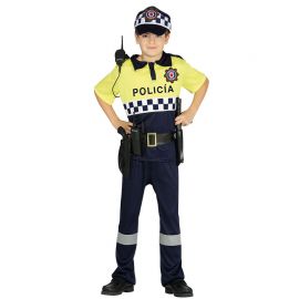 Disfraz de Policia Local para Niño Oficial