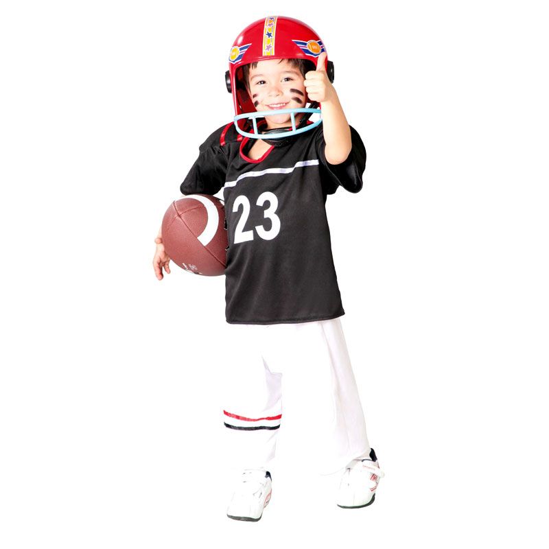 Disfraz de Quarterback con Hombreras para Niño | Online Especializada