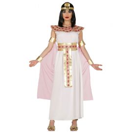 Disfraz de Egipcia Mujer con Vestido Rosa