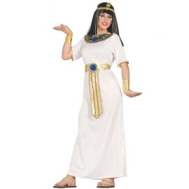 Disfraz de Cleopatra Vestido Blanco para Mujer