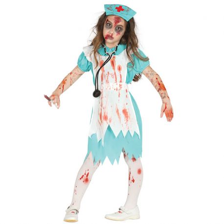Disfraz de Zombie para Niña Enfermera