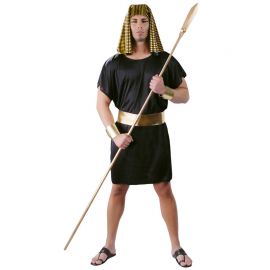 Disfraz de Egipcio para Hombre Vestido Negro Disfraz de Egipcio para Hombre Vestido Negro
