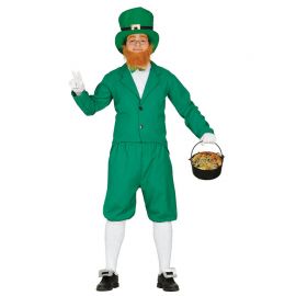 Disfraz de Leprechaun para Hombre Barbudo Disfraz de Leprechaun para Hombre Barbudo