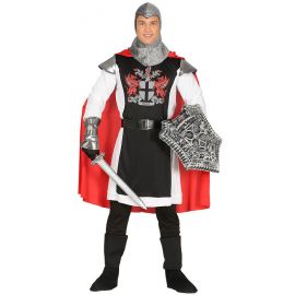Disfraz de Caballero Medieval para Hombre con Capa Disfraz de Caballero Medieval para Hombre con Capa