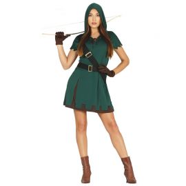 Disfraz de Cazadora con Capucha para Mujer Disfraz de Cazadora con Capucha para Mujer