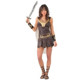 Disfraz de Tracia para Mujer Vestido con Capa Disfraz de Tracia para Mujer Vestido con Capa