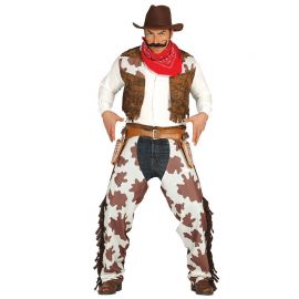 Disfraz de Cowboy para Hombre con Cubrepantalón Disfraz de Cowboy para Hombre con Cubrepantalón