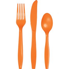 18 Cubiertos de Plástico 18 Cubiertos de Plástico