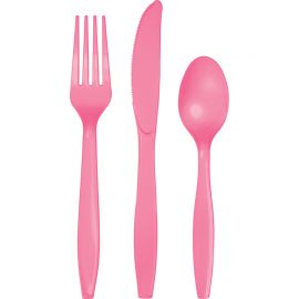 18 Cubiertos de Plástico 18 Cubiertos de Plástico