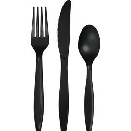 18 Cubiertos de Plástico 18 Cubiertos de Plástico