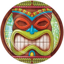 8 Platos Tiki 18 cm 8 Platos Tiki 18 cm