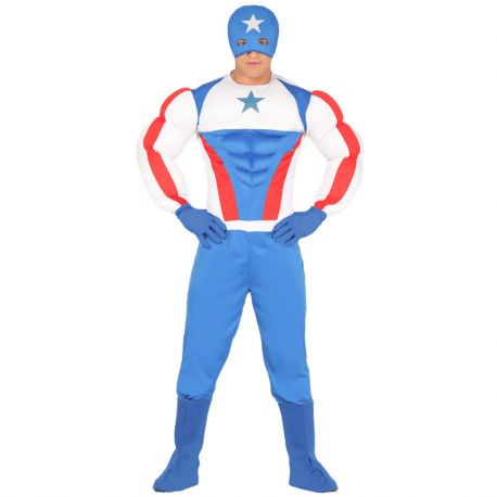 Disfraz de Súper Star para Hombre con Máscara