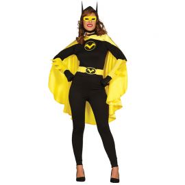 Disfraz de Batwoman para Mujer con Capa