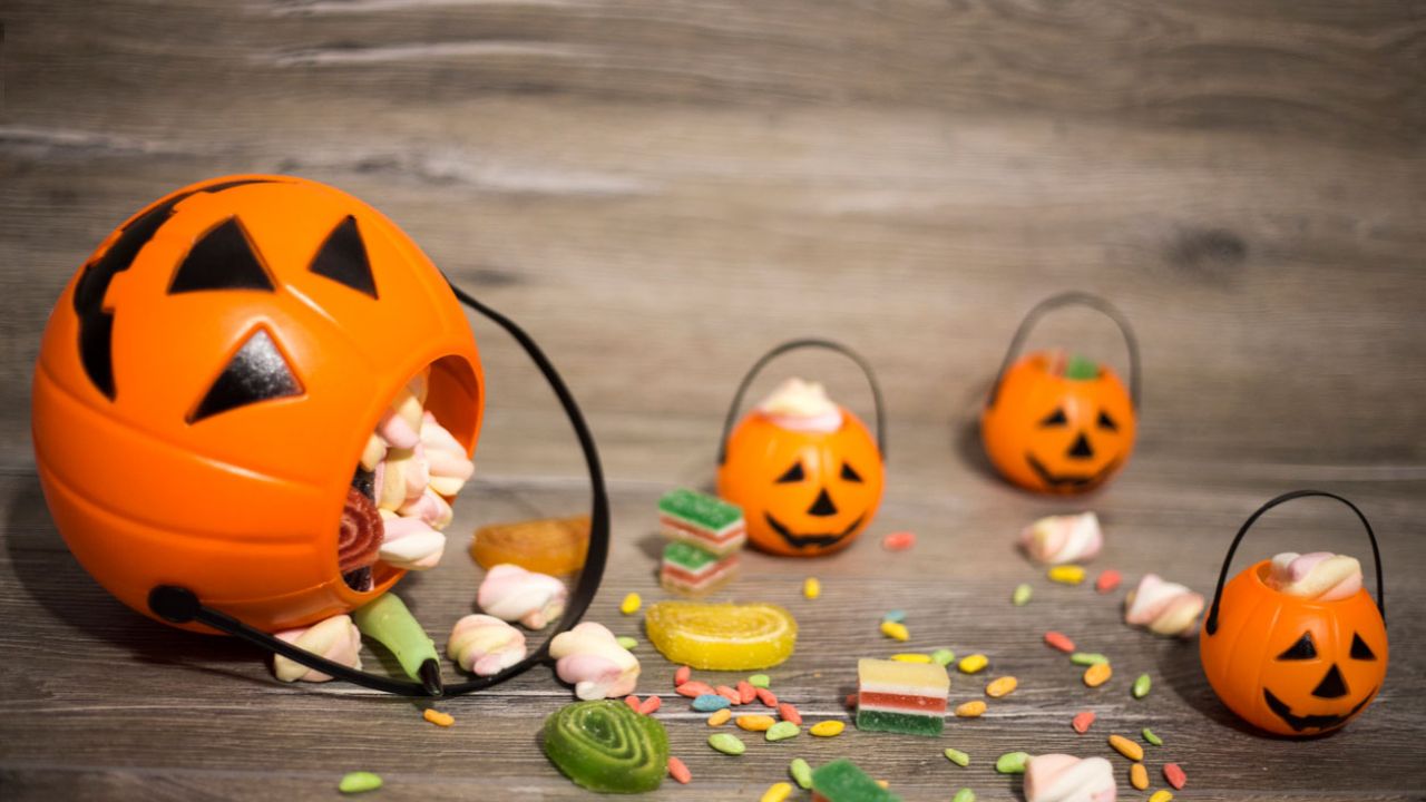 Calabazas de Halloween para decorar bolsitas de chuches
