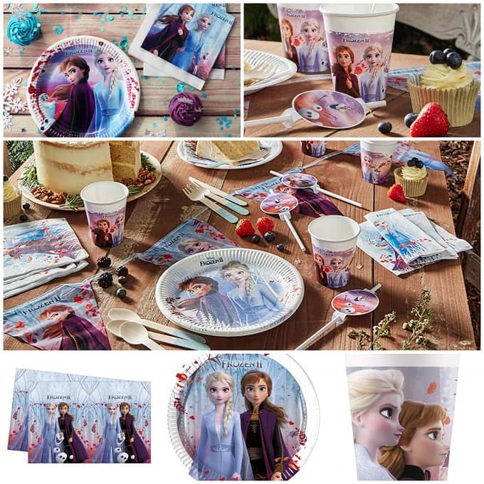 Comprar artículos de Frozen 2 de decoración para fiesta y globos