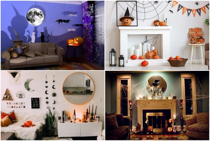 Ideas para Decorar una Habitación en Halloween Sencillas - Adornos para