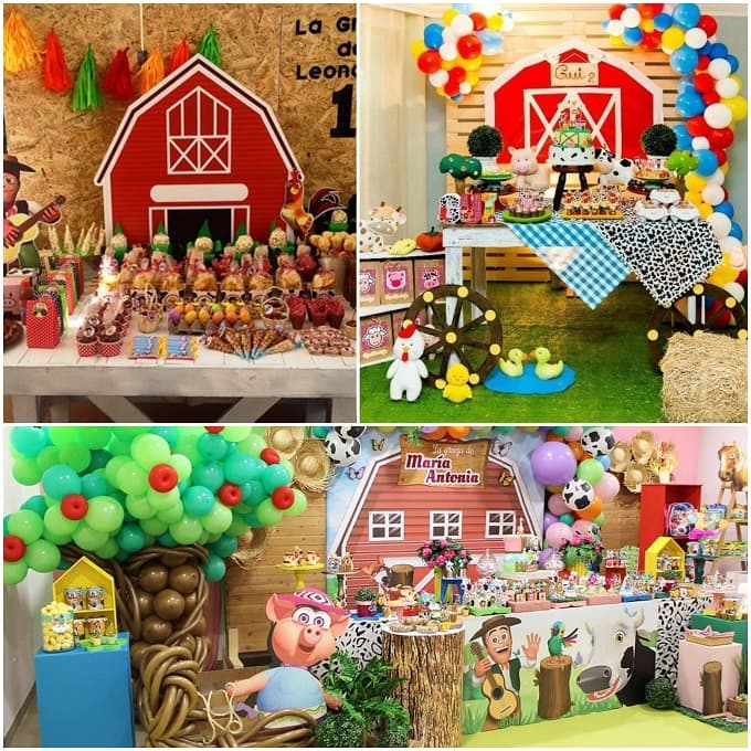 Como Organizar Casa on X: Ideas bonitas para fiestas de la granja zenón   #IdeasBonitasPara  / X