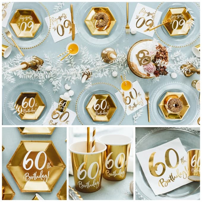 Ideas 60 Cumpleaños - Como decorar y hacer una fiesta