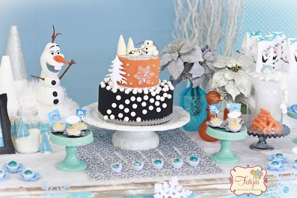 Ideas Cumpleaños Olaf Frozen - Como Adornar Fiesta Niñas