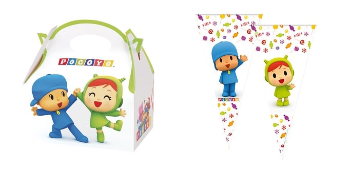 Pocoyo Suministros para fiesta de cumpleaños, decoración de cumpleaños  Pocoyo, diseño de dibujos animados Pocoyo, fondo de cumpleaños para niños y  niñas fiesta de cumpleaños (2,1 x 1,5 m) : : Juguetes