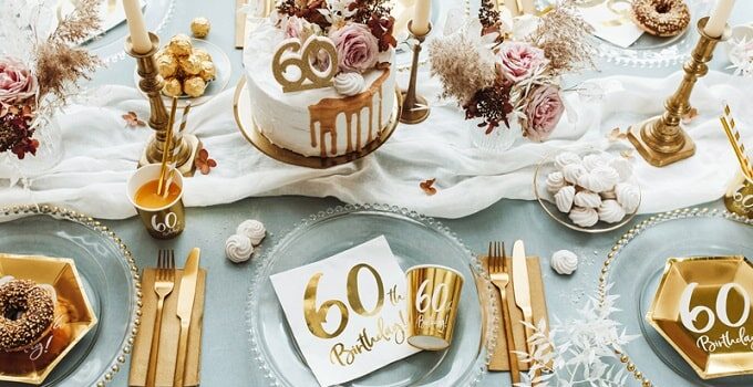 Ideas 60 Cumpleaños - Como decorar y hacer una fiesta