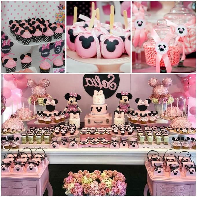 Ideas Minnie Mouse - Cómo adornar, organizar y decorar una fiesta