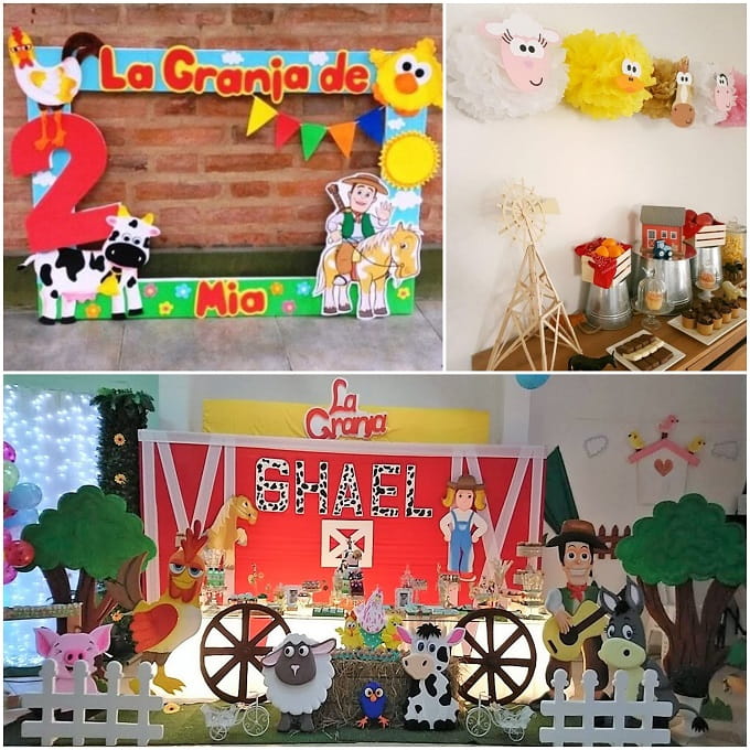 La Granja De Zenon, Imagenes De La Granja, Cumpleaños De  Cumpleaños de  granja decoracion, Decoraciones de fiesta de granja, Tematica de la granja
