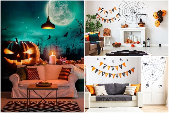 Ideas para Decorar una Habitación en Halloween Sencillas - Adornos para