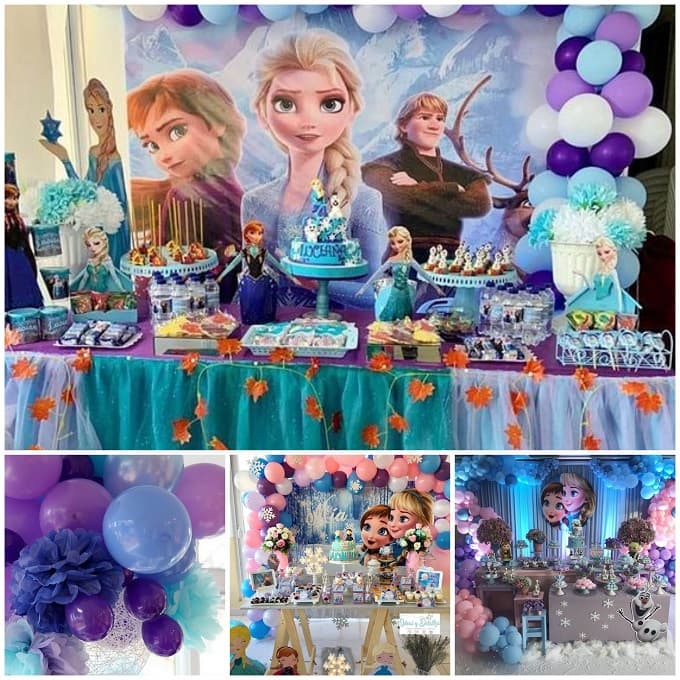 Ideas Cumpleaños Frozen Como hacer y adornar una fiesta infantil