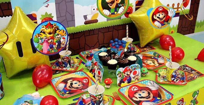 Decoración Cumpleaños Mario Bros para - MSI Producciones