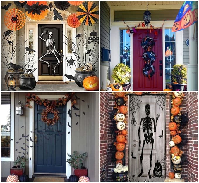 Ideas Decoración Puertas Halloween Que Miedo Caseras