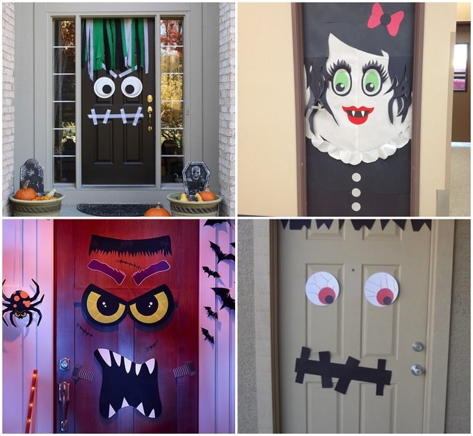 Ideas Decoración Puertas Halloween Que Den Miedo Caseras