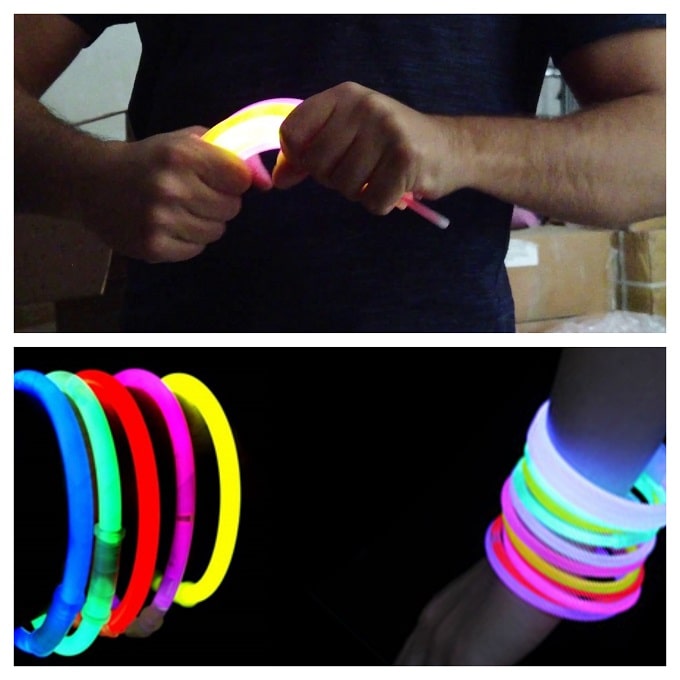 Cuál es la forma para utilizar bien las pulseras fluorescentes?