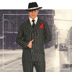 Disfraces de Gangster Hombre