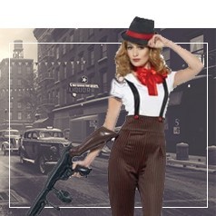 Disfraces de Gangster Mujer