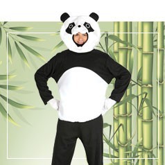 Disfraces de Oso Panda Hombre