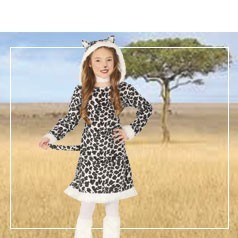 Costume da Troglodita Leopardo per Donna S : Guirca