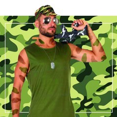 Disfraces de Soldado para Hombre